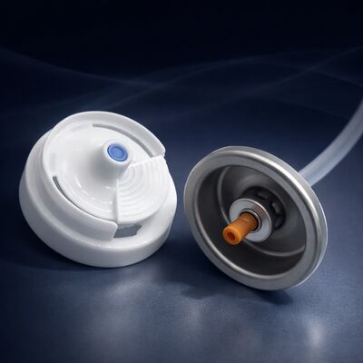 One Shot Actuator Aerosol Valve and Antibacterial Deodorant Valve with Leak-Proof Seal and Chemical-Resistant Plastic