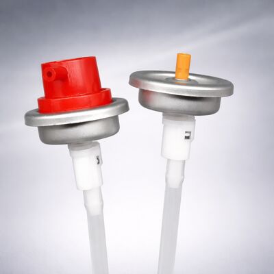 1 inçlik 360 derecelik Aerosol Valve Omnidirectional Spray Teknolojisi